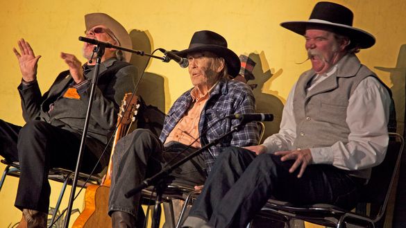 Performers at the 2015 National Cowboy Poetry Gathering in Elko. Performers at the 2015 National Cowboy Poetry Gathering in Elko.