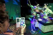 Photo Bomb! TMNT teach team building and fun 