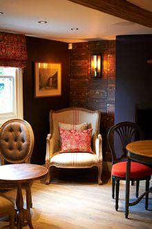 Interior of the Crown & Garter Pub and Restaurant 