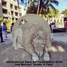 Sand Art Competition Tails