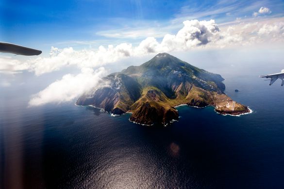 The Caribbean island of Saba