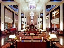 Lobby at Corinthia Hotel St Petersburg