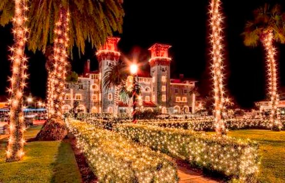 Lightner Museum is one of the highlights of St. Augustine's Nights of Lights. 