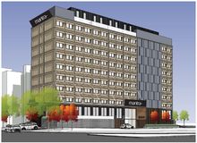 Artist's impression of the new Mantra Canberra Hotel