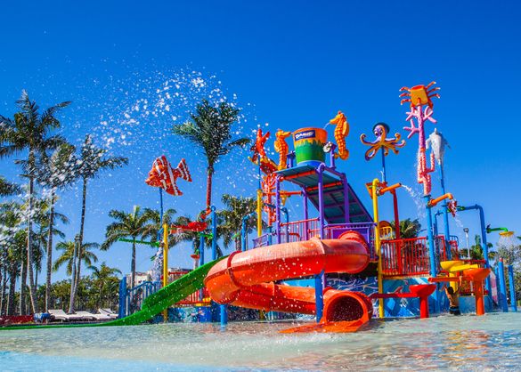 Oaks Oasis' water play park