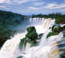 Argentina Natural Heritage Tour, waterfall at Iguazu