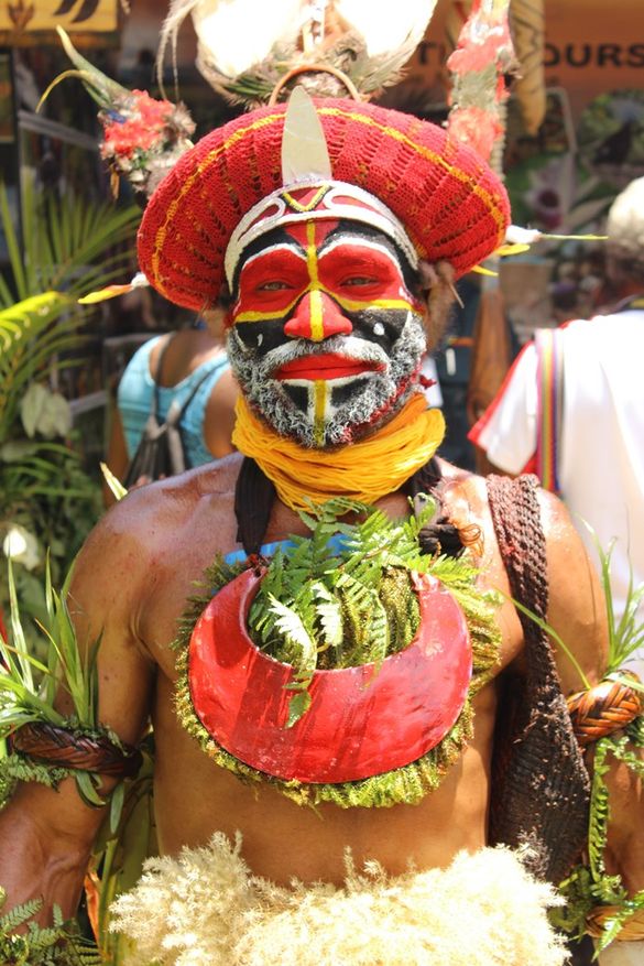 PNG Hillsman at the Lukim PNG Nao Expo
