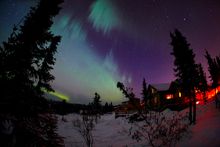 NORTHERN LIGHTS VIEWING IN FAIRBANKS, ALASKA 