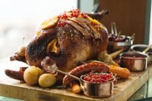 Christmas turkey at Shangri-La Hotel, Sydney
