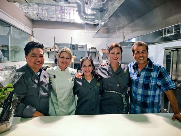 The “Quickfire Cooking Challenge with Cat Cora,” one of epicure.sb’s signature events, took place Oct. 8 at the Santa Barbara Pu