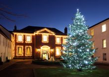 The Assembly House, Norwich at Christmas