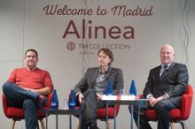 Left-right: Chef Dani García (Dani García Group), Chef Grant Achatz (Aliena restaurant chef), Hugo Rovira (Managing Director of 