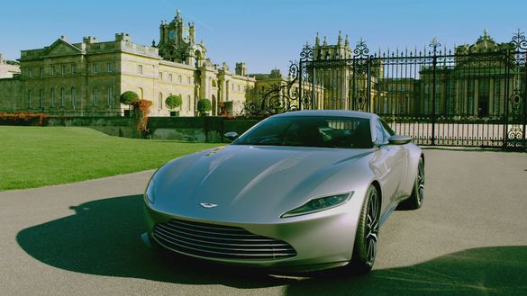 Bond's DB10 at Blenheim Palace