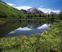 Warner Lake - La  Sal Mountains