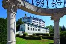 Ambras castle in Innsbruck