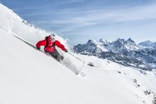 Skiing in Kitzbuehel