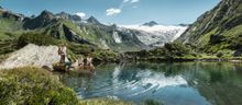 Mountain lake in Tirol