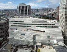 Snøhetta expansion of SFMOMA, opening May 14, 2016. 