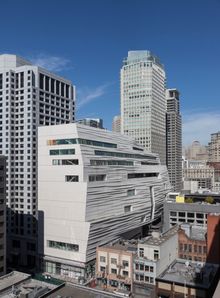 Snøhetta expansion of SFMOMA, opening May 14, 2016.