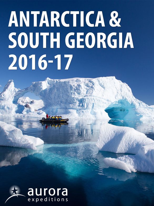 Antarctica & South Georgia 2016-17 Brochure cover