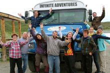 Adventure Vacation in a converted school bus