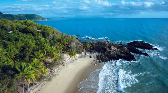 Private-access Oak Beach where the only footprints you'll likely see are your own
