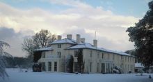 Congham Hall in winter