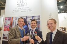 Jamie Gibson, Head of Partnerships, Value Retail, Marcus Jansa, ‎Director, Strategic Partnerships, at Hilton Worldwide and Thiba