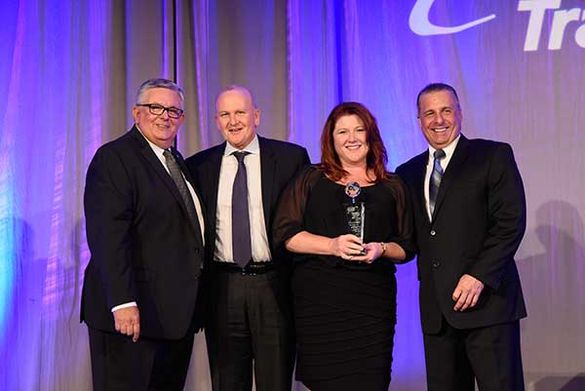 From L to R: Bill Sutherland, Senior Vice President of Travel & Publishing, AAA National; Guy Young, President, Uniworld Boutiqu