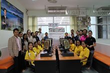 Computer donation at Pattaya School No. 11