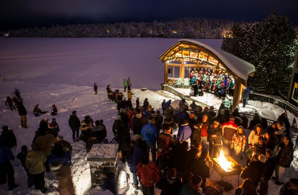 Lake Placid Holiday Village Stroll Festivities