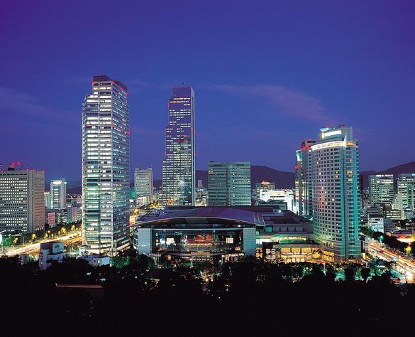 COEX Mall at night