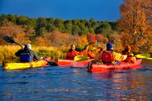 KAYAKING AT THE SINGULAR PATAGONIA 