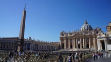 St Peter's Basilica, Vatican, Rome, Via Francigena