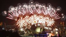 New Year fireworks in Sydney