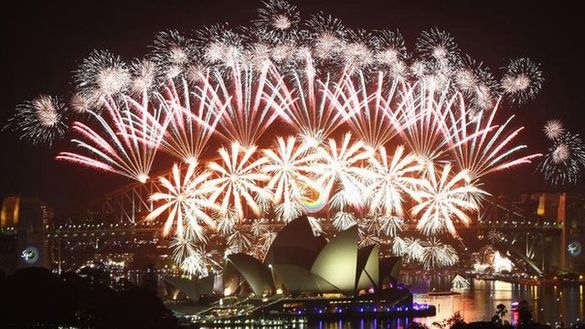 New Year fireworks in Sydney