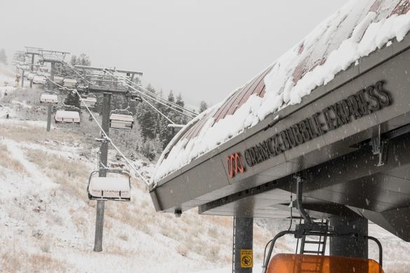 Park City snow park November 11th 