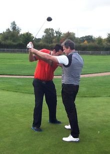 One on one golf coaching is very popular