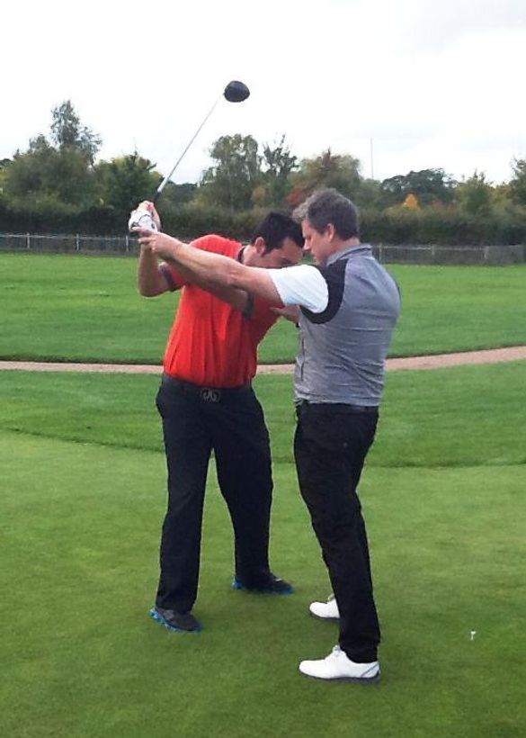 One on one golf coaching is very popular