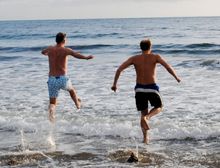 Rosevine Swimmers on Boxing Day