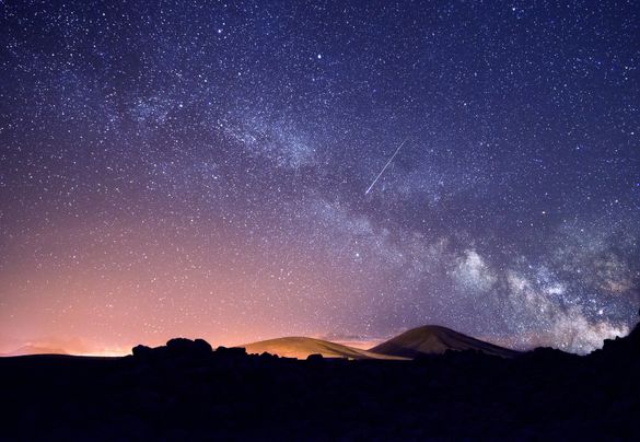 Night photography in Fuerteventura, Spain