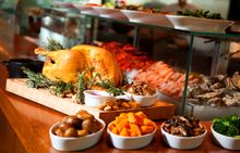 mezza9 Macau Christmas buffet _roasted US turkey, traditional stuffing 
