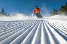 There are many options for downhill skiing and snowboarding in Maine.