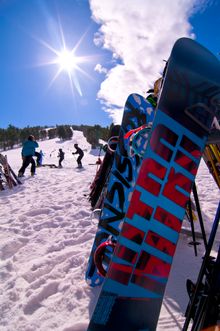 Shawnee Peak in Bridgton, Maine.