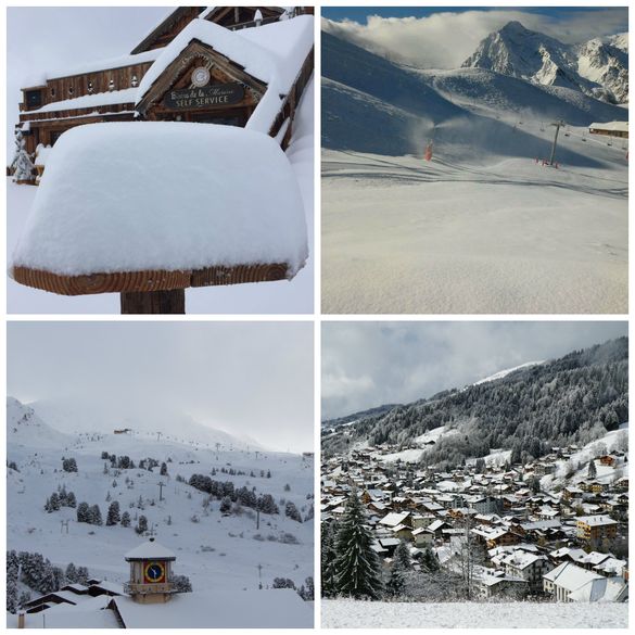 After a largely warm and dry few weeks, temperature and plummeted and up to 120 centimetres of white fluff has been deposited on