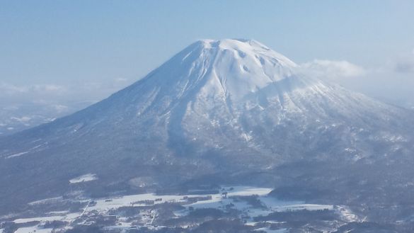 Skiing in Hokkaido Japan