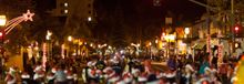 The Santa Barbara Downtown Holiday Parade lights up State Street with marchers and music of the season. 