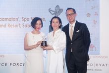L-R- Mr Foong Seong Khong, Managing Director (Asia) - Blu Inc Media (HK) Limited, Ms Chik Lai Ping, Vice President - YTL Hotels,