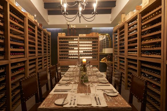 LA CAVA PRIVATE WINE ROOM AT THE SINGULAR SANTIAGO