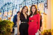 Vanessa Tevi, Miss Universe Malaysia 2015 and Carey Ng, Miss Universe Malaysia 2013